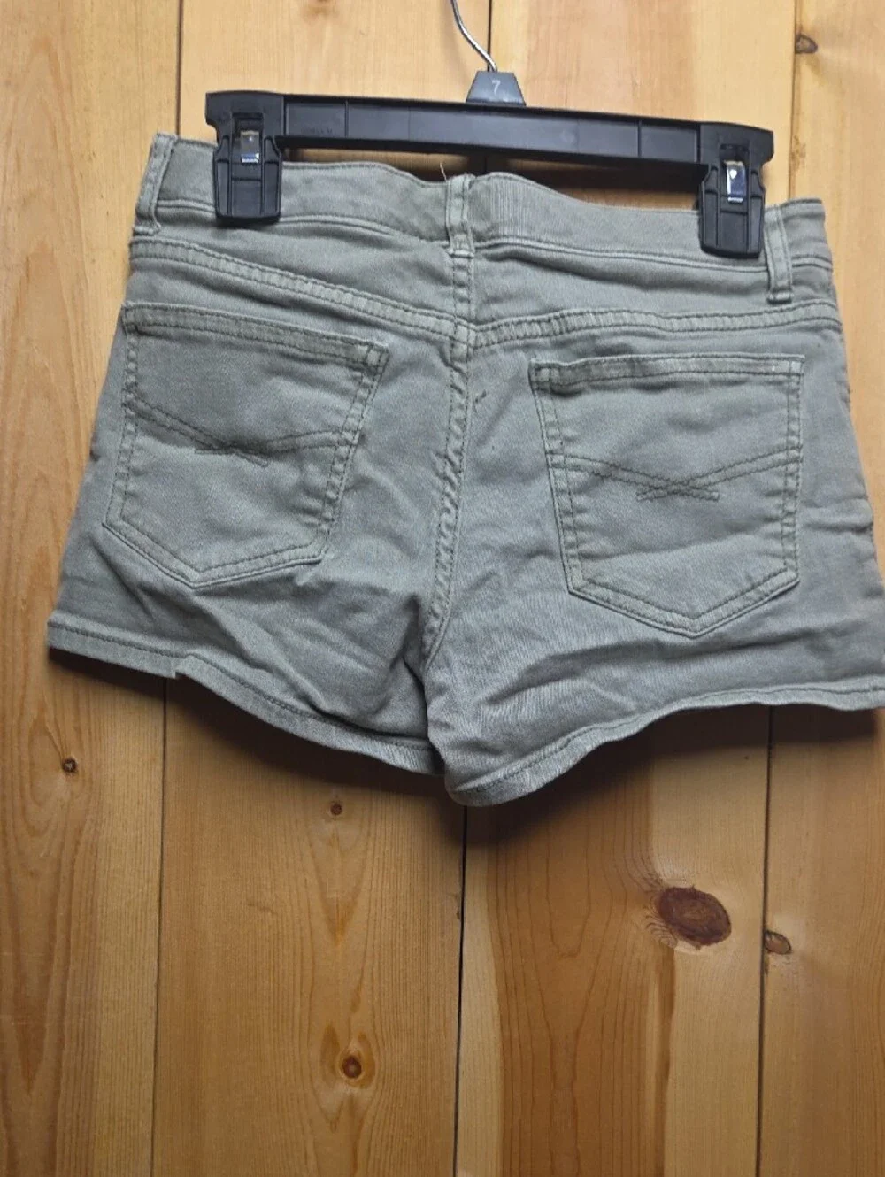 GAP Olive Green Denim Short Shorts